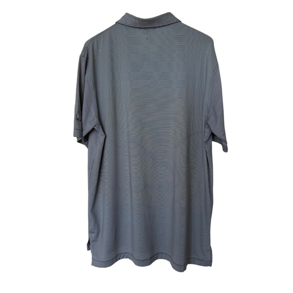 Peter Millar Men's XL Striped Golf Polo Shirt Multicolor Summer Comfort Stretch - Picture 5 of 9